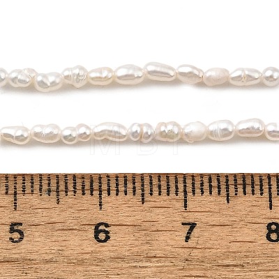 Natural Cultured Freshwater Pearl Beads Strands PEAR-I007-01K-03A-1