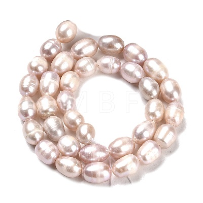 Natural Cultured Freshwater Pearl Beads Strands PEAR-E016-181B-1