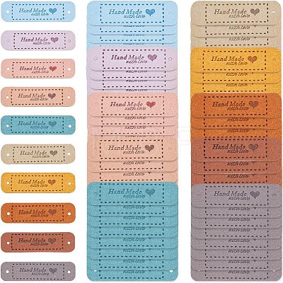 PU Leather Labels DIY-NB0003-55-1