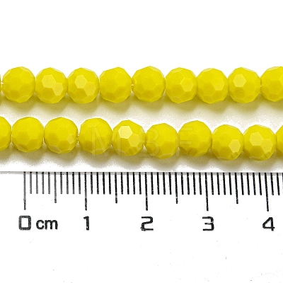 Opaque Glass Beads Stands EGLA-A035-P6mm-D04-1