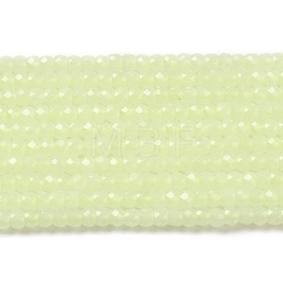 Synthetic Luminous Stone Beads Strands G-C086-01A-06-1