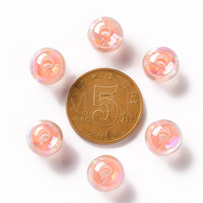 Transparent Acrylic Beads X-TACR-S152-15B-SS2109-1