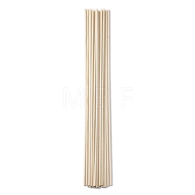 Round Wooden Sticks WOOD-WH0024-98A-1