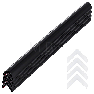 Self-adhesive PVC with Acrylic Anti-collision Strips AJEW-WH0609-874B-1
