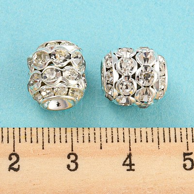 Brass Rhinestone Beads RB-F035-03S-1