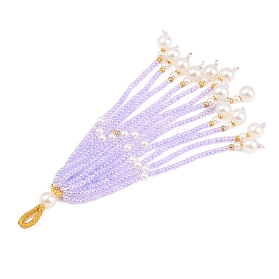 Transparent Glass & Plastic Beads Big Pendants GLAA-B038-01B-1