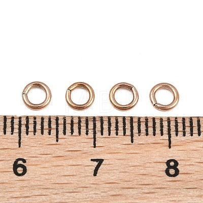 304 Stainless Steel Open Jump Rings SA-CBAF81C-01E-RG-1