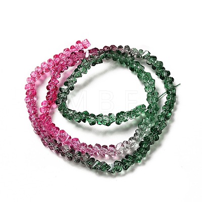 Transparent Glass Bead Strands LS-GLAA-H023-02J-1