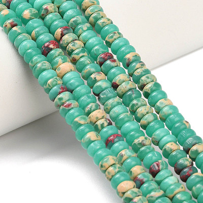 Synthetic Imperial Jasper Beads Strands G-Z110-B04-2x4mm-02-1