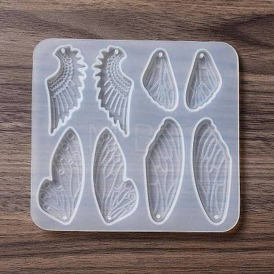 DIY Butterfly Wing Pendant Silicone Molds DIY-F134-04A-1