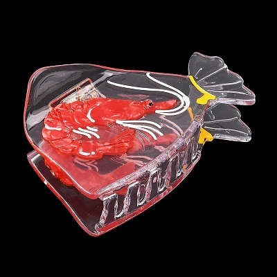 Cellulose Acetate(Resin) Claw Hair Clips for Women Girlsc PHAR-L009-01A-1
