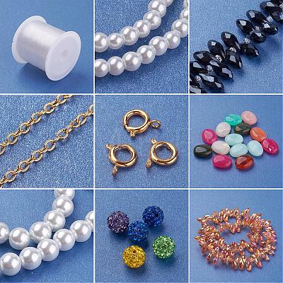 DIY Necklace Kits DIY-JP0003-21-1