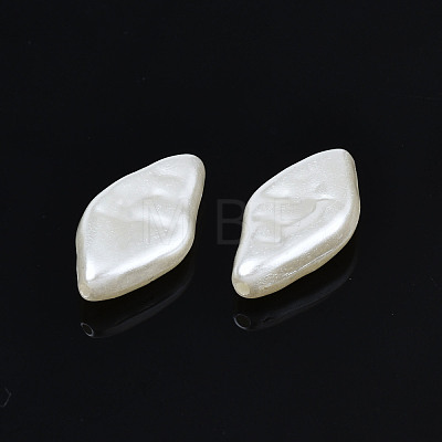 ABS Plastic Imitation Pearl Beads KY-T023-025-1