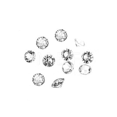 Glass Rhinestone Cabochons GLAA-TAC0005-4mm-04-1