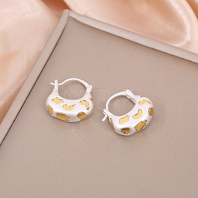 Brass Hoop Earrings for Women WG9F1FC-01-1