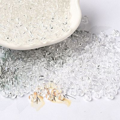 Transparent Colours Glass Seed Beads SEED-P007-02A-11-1