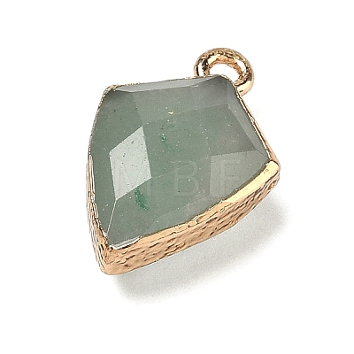 Natural Green Aventurine Pendants G-K422-01G-04-1
