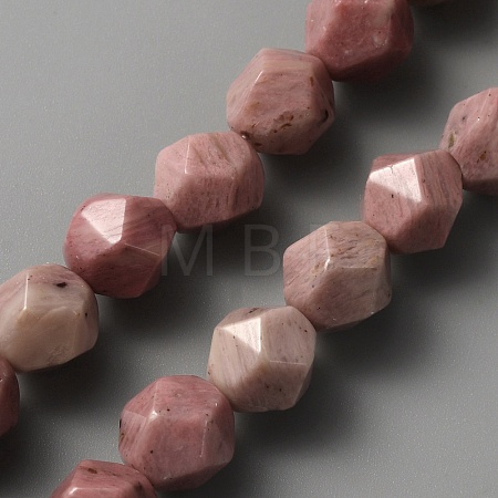 Natural Rhodonite Beads Strands G-WH0021-42B-1
