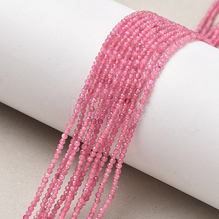 Natural Pink Tourmaline Beads Strands G-P457-A01-14H-1