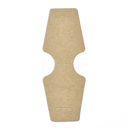 Cardboard Fold Over Paper Display Hanging Cards CDIS-E007-13-1