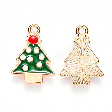 Alloy Enamel Pendants ENAM-S121-001-1