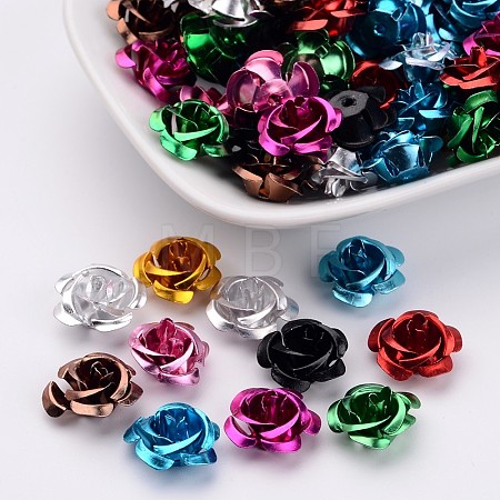 Aluminum Rose Flower X-FALUM-AF15mm-M-1