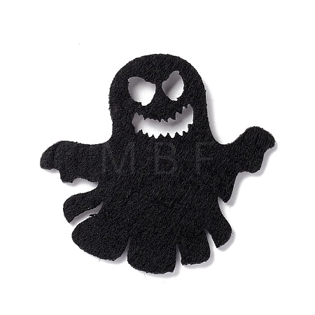 Wool Felt Ghost Party Decorations AJEW-P101-06A-1