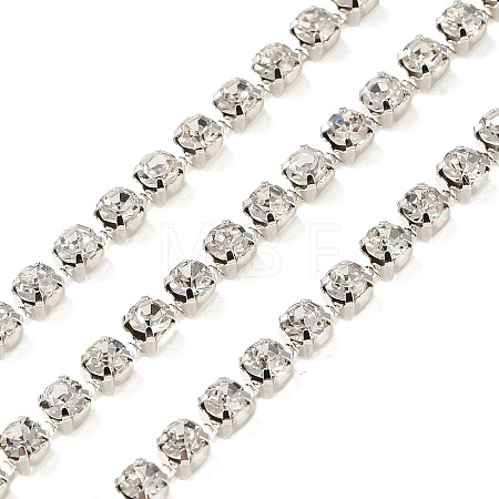 Iron Rhinestone Cup Chains CH-A008-01B-1