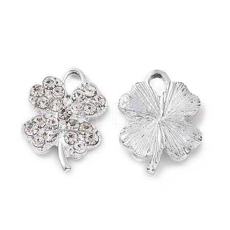 Alloy Crystal Rhinestone Pendants ALRI-C008-41P-1