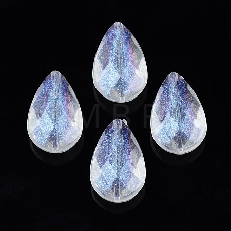 Transparent Acrylic Beads X-OACR-N008-102-1