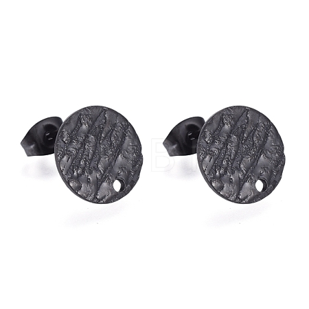 304 Stainless Steel Stud Earring Findings STAS-M228-U01-02B-1