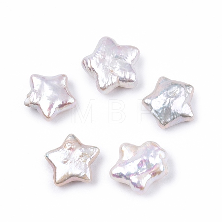 Natural Baroque Keshi Pearl Beads PEAR-N020-P20-1