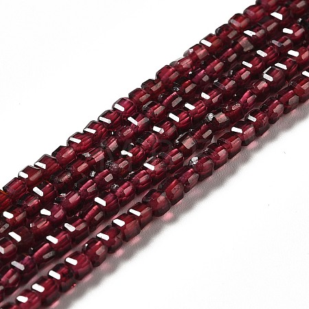 Natural Garnet Beads Strands X-G-B026-09-1