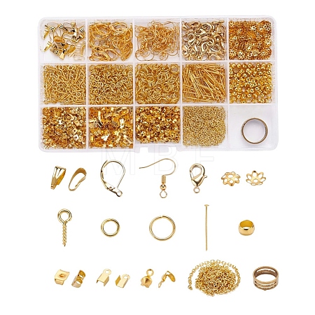 Metal Jewelry Findings Sets DIY-YW0001-23G-1