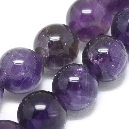 Natural Amethyst Beads Strands G-G791-11-A02-1