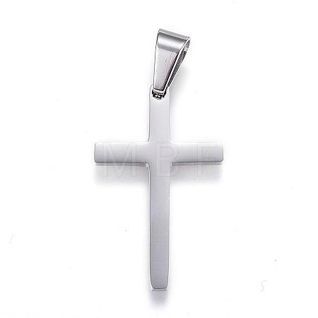 Tarnish Resistant 304 Stainless Steel Pendants STAS-H329-59P-1
