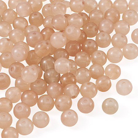 1 Strand Imitation Jade Glass Beads Strands DGLA-TAD0001-03H-1