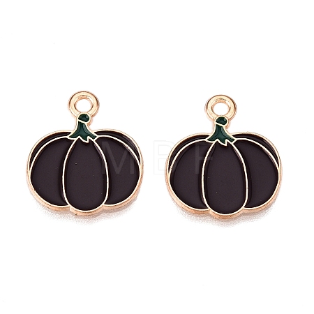 Thanksgiving Day Theme Alloy Enamel Pendants ENAM-T020-35L-1