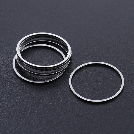 Non-Tarnish 304 Stainless Steel Linking Rings STAS-S105-T938-1-1