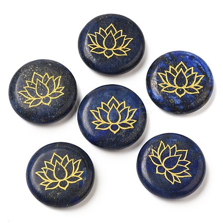Dyed Natural Lapis Lazuli Cabochons G-C158-04E-1