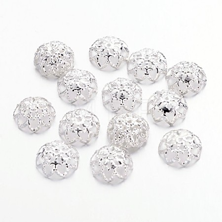 Iron Fancy Bead Caps IFIN-ZX1173-S-1
