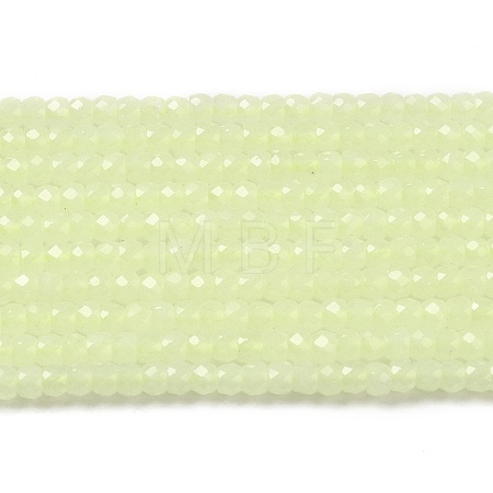 Synthetic Luminous Stone Beads Strands G-C086-01A-06-1