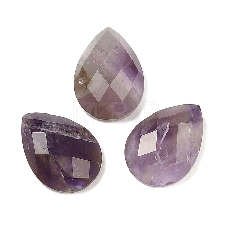 Natural Amethyst Cabochons G-C146-04S-1