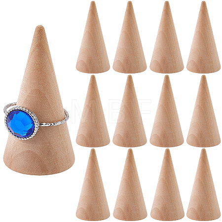 16Pcs Wooden Ring Displays RDIS-SC0001-05B-1