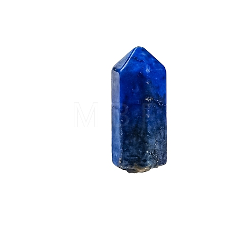 Pointed Tower Natural Lapis Lazuli Healing Stone Wands PW-WG87518-07-1