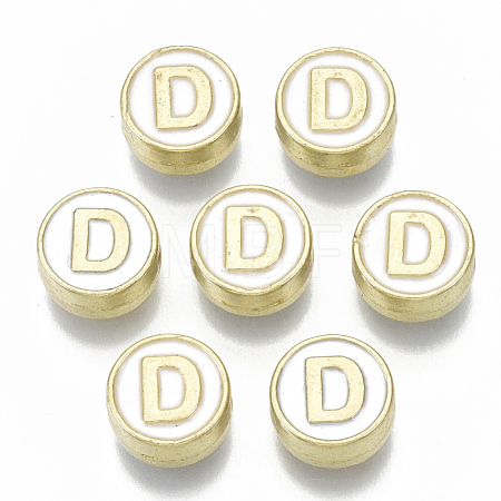 Alloy Enamel Beads X-ENAM-S122-028D-NR-1