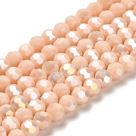 Opaque Glass Beads Stands EGLA-A035-P6mm-B05-1