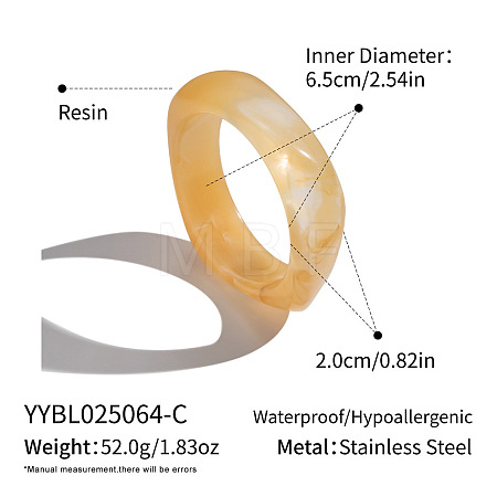 Vintage Resin Bangles for Women TX2013-3-1