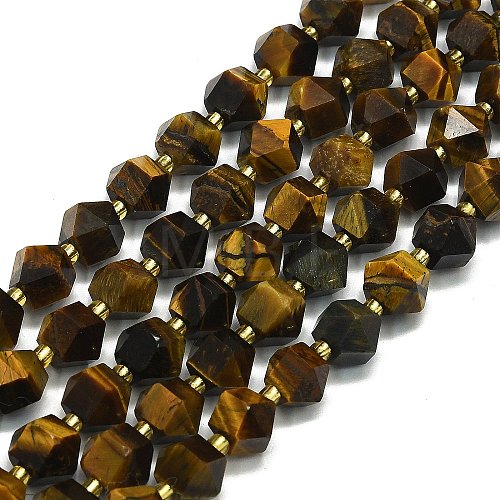 Natural Tiger Eye Beads Strands G-I376-A62-01-1