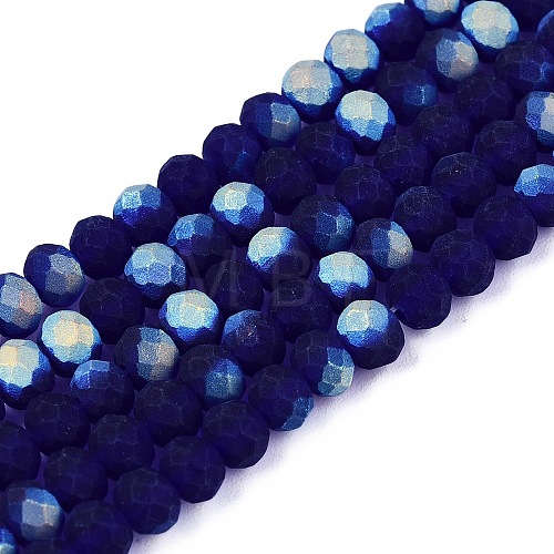 Transparent Glass Beads Strands EGLA-A044-T4mm-MB06-1